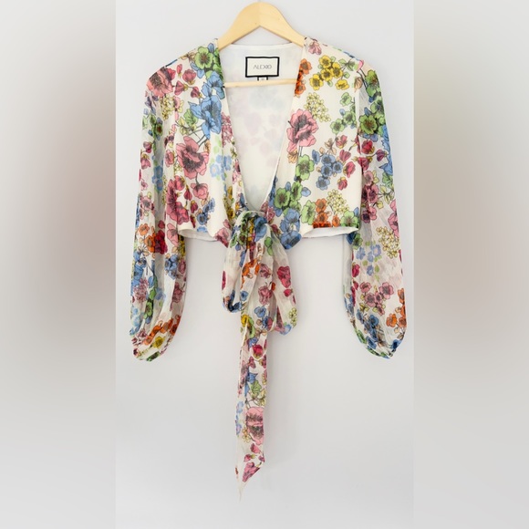 MISSIE FLORAL BLOUSE (WEEKEND SALE) - Picture 4 of 7